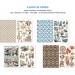Набор Junk Journal end Ephemera Book CBB023 "A WALK IN VENICE" Ciao Bella, А4